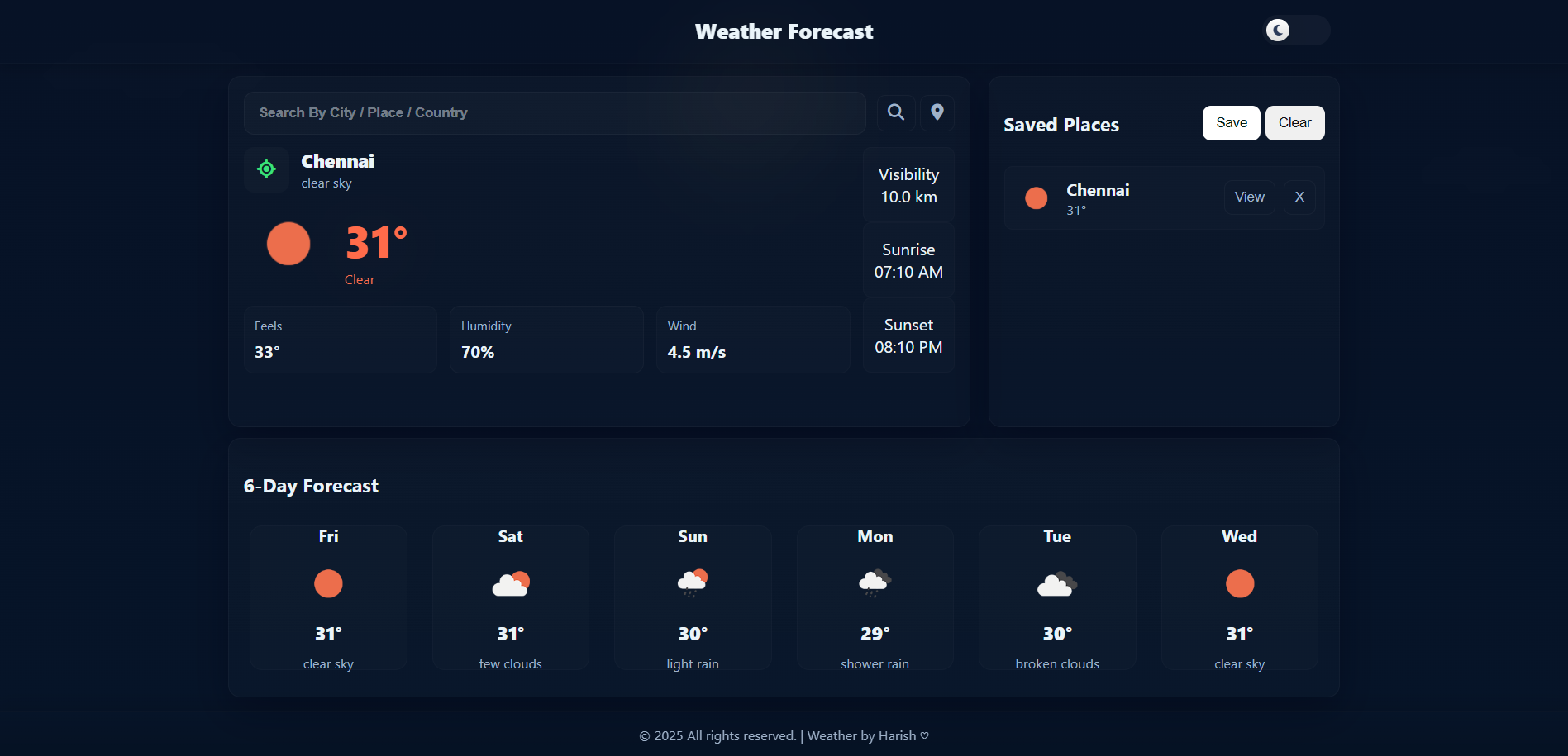 Weather App cover
